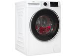 BEKO Waschtrockner "B3DFT512447W", D (A-G), weiß, B:60cm H:84,5cm T:65cm, Waschtrockner, Vollelektronik, SteamCure-Damp, Wash & Wear