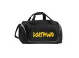 multifanshop Sporttasche - Dortmund - Textmarker - Druck gelb - Tasche