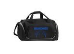 multifanshop Sporttasche - Braunschweig - Herzschlag - Druck blau - Tasche