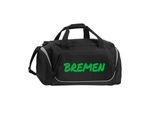 multifanshop Sporttasche - Bremen - Textmarker - Druck grün - Tasche