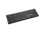 Tastatur Kensington KB150 EQ, kabellos, QWERTZ, mit Nummernblock, versiegelte Membran, PCR, schwarz