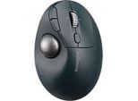 Trackball Kensington Pro Fit™ Ergo TB550, ergonomisch, kabellos, wiederaufladbarer Akku, 7 Tasten und 4D-Scrollrad, 400/800/1200/1600 dpi, PCR, grau-blau