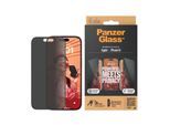 PanzerGlass Displayschutzglas »Privacy Screen Protector Glass«, für iPhone 15, Ultra Wide Fit