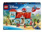 LEGO® Spielbausteine »Disney Das Strandhaus aus Lilo und Stitch 43268«, (834 St.)