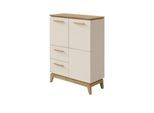 PAIDI Highboard Stiene ¦ beige ¦ Maße (cm): B: 95,2 H: 123,1 T: 39.6