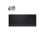 CHERRY KW 9200 MINI - Tastatur - kabellos - 2.4 GHz, Bluetooth 5.0 - QWERTZ - Schweiz