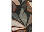 Esprit Flachwebeteppich , Anthrazit, Braun, Grün, Schwarz, Beige , Textil , Floral , rechteckig , 80x150 cm , Textiles Vertrauen - Oeko-Tex®, Hohenstein, AZO-frei, Oeko-Tex® Standard 100 , für Fußbodenheizung geeignet, in verschiedenen Größen erhältlich, Fasern thermofixiert (heatset), lichtunempfindlich, pflegeleicht, strapazierfähig, leicht zusammenrollbar , Teppiche Und Böden, Teppiche, Webtepp