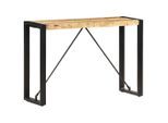 vidaXL Konsolentisch 110x35x76 cm Massivholz Mango