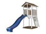 Ambia Garden Axi Beach Tower , Blau, Braun, Weiß , Holz , Zeder , 111.20x241.90x349 cm , Fsc, EN 71 , Freizeit & Co, Gartenspielzeug, Spielhäuser