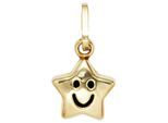 Sternanhänger JOBO "Anhänger Stern", gold (gelbgold 333), Schmuckanhänger, Damen, Gelbgold 333, 333 Gold
