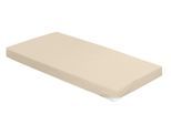 Spannbettlaken IRISETTE "Kuschel Jersey Spannbettlaken Vesuv", beige (natur), L:200cm, Jersey, Obermaterial: 100% Baumwolle, Bettlaken, Spannbettlaken, mit Rundumgummizug
