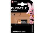 Lithium Batterie Duracell CR123A, 3V, 1 Stück