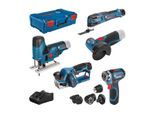 Bosch Professional Werkzeugset »Akku-Werkzeugset 12 V Combo Kit«