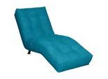 Mid.you Liege , Türkis , Textil , 68x88x164 cm , Wohnzimmer, Sofas & Couches, Sofas, Recamieren