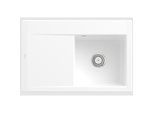 Villeroy und Boch Subway Style 45 Einbauspüle 334700R1 Spülbecken rechts, weiß alpin CeramicPlus, 78 x 51 cm