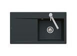 Villeroy und Boch Subway Style 50 335102SL Becken rechts, Ablaufgarnitur mit Excenterbetätigung, Stone