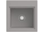 Villeroy und Boch Subway Style 50 S Einbauspüle 331500KD Spülbecken, 500 x 510 mm, fossil CeramicPlus