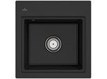 Villeroy und Boch Subway Style 50 S Einbauspüle 331500J0 Spülbecken, 500 x 510 mm, chromite CeramicPlus
