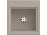 Villeroy und Boch Subway Style 50 S Einbauspüle 331500AM Spülbecken, 500 x 510 mm, almond CeramicPlus