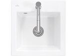 Villeroy und Boch Subway Style 50 S Einbauspüle 331500R1 Spülbecken, 500 x 510 mm, weiß alpin CeramicPlus