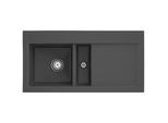 Villeroy und Boch Subway 60 Einbauspüle 677000i4 Spülbecken links, 1000 x 510 mm, graphit CeramicPlus