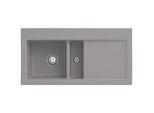 Villeroy und Boch Subway 60 Einbauspüle 677000KD Spülbecken links, 1000 x 510 mm, fossil CeramicPlus
