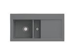 Villeroy und Boch Subway 60 Einbauspüle 677000SL Spülbecken links, 1000 x 510 mm, stone CeramicPlus