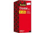 Sparset Klebeband Scotch® Crystal, 8 Rollen, L 33 m x B 19 mm, Ø 26 mm