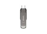 Lexar JumpDrive Dual Drive D400 - USB-Flash-Laufwerk - 64 GB - USB 3.1 / USB-C