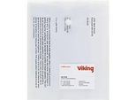 Viking Dokumentenmappe DIN A5 Druckknopf PP (Polypropylen) Hoch 18,2 (B) x 22,2 (H) cm Transparent 5 Stück