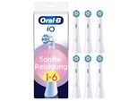 Oral-B Aufsteckbürsten »Oral-B iO Sanfte Reinigung«, fortschrittliche Plaque-Entfernung, für empfindliches Zahnfleisch