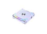 Lian Li UNI FAN SL120 V2 - Gehäuselüfter - 120mm - Weiß mit RGB-Beleuchtung - 29 dBA