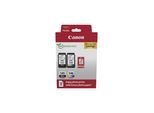 2er Original Multipack Set für Canon 8287B008 / PG-545 CL-546 Pixma E 3640 Druckerpatronen mit 50 Blatt Fotopapier