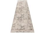 Obsession Läufer , Grau , Textil , Abstraktes , rechteckig , 80x300 cm , Oeko-Tex® Standard 100 , für Fußbodenheizung geeignet , Teppiche und Böden, Teppiche, Teppichläufer, Läufer