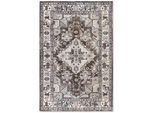 Villeroy & Boch Flachwebeteppich , Braun, Creme , Textil , orientalisch , rechteckig , 120x170 cm , Oeko-Tex® Standard 100 , in verschiedenen Größen erhältlich, pflegeleicht, strapazierfähig , Teppiche und Böden, Teppiche, Webteppiche