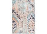 Xxxl Läufer , Blau, Multicolor , Textil , Vintage , rechteckig , 80x150 cm , pflegeleicht , Teppiche und Böden, Teppiche, Teppichläufer, Läufer
