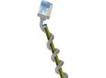 goobay RJ-45 Netzwerkkabel 10,0 m grau bis zu 10,00 Gbit/Sek. bis zu 500 MHz, 1 St.