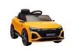 Xxxl Elektro-Kinderauto , Gelb, Schwarz , Metall, Kunststoff , 99x54x46 cm , unisex , Freizeit & Co, Gartenspielzeug, Kinder-Elektrofahrzeuge