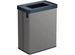 Curver Abfalleimer , Grau , Kunststoff , 54 l , 26.5x54.7x43.5 cm , Haushalt & Kleinelektro, Reinigung, Mülleimer & Abfallsammler