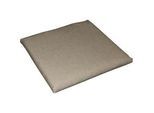 Xxxl Gartensitzkissen , Taupe , Textil , Uni , Füllung: Schaumstoff, Vlies , 50x4x50 cm , Made in Germany , Gartenmöbel, Gartenpolster & Auflagen, Gartenkissen