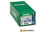 SPAX® Universalschrauben Z2 Senkkopf YELLOX 1081020350405 3,5 mm x 40 mm, 1000 St.