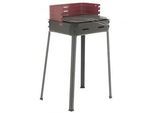 Seven Italy Flavia s/r 41 - Handgefertigter Eisen-Holzkohlegrill - 41x29,5cm