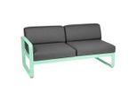 Fermob Bellevie 2 Sitzer Lounge Modul Links Aluminium