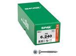 SPAX® Universalschrauben T30 Senkkopf WIROX 0191010602405 6 mm x 240 mm, 100 St.