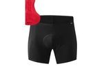 Fahrradhose GONSO "Sitivo U M", Herren, Gr. XL, Normalgrößen, rot, 92% Polyamid, 8% Elastan, Hosen, Herren Fahrradunterhose, atmungsaktive Radhose, Sitzpolster, Tight Fit