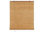 Rollo Woody aus Holz ca. 80x240cm