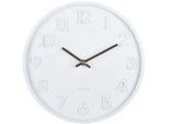 Karlsson Wanduhr , Weiß , Kunststoff , Timerfunktion , Dekoration, Uhren, Wanduhren