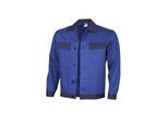 QUALITEX HIGH QUALITY WORKWEAR Bundjacke basic 2-farbig kornblau/marine Damen: 40 Herren: 46