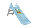 Mochtoys Kinderrutsche Pastell, 140 cm Rutschlänge, Wasserrutsche, wetterfest blau