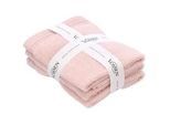 Vossen Seiftuchset , Rosa , Textil , 3-teilig , Uni , 30x30 cm , ISO 9001, Fkt, Made in Austria, Oeko-Tex® Standard 100 , Heimtextilien, Badtextilien, Gästehandtücher